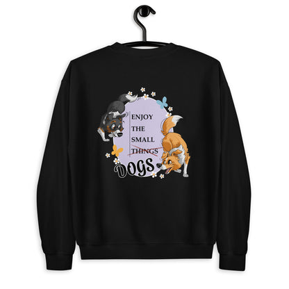 Unisex sweater "Small Things Shelties" 