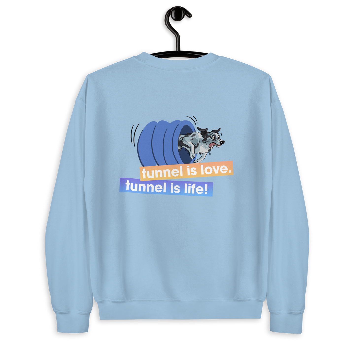 Unisex sweater "Tunnel is Love"