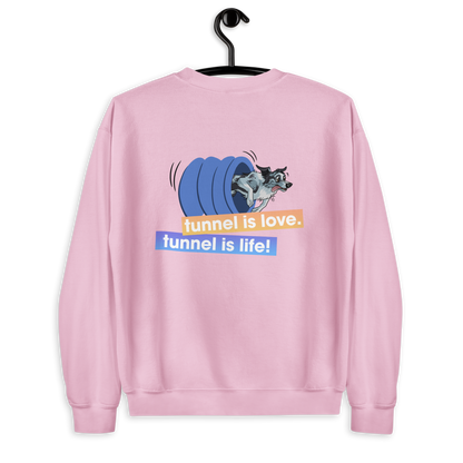 Unisex sweater "Tunnel is Love"