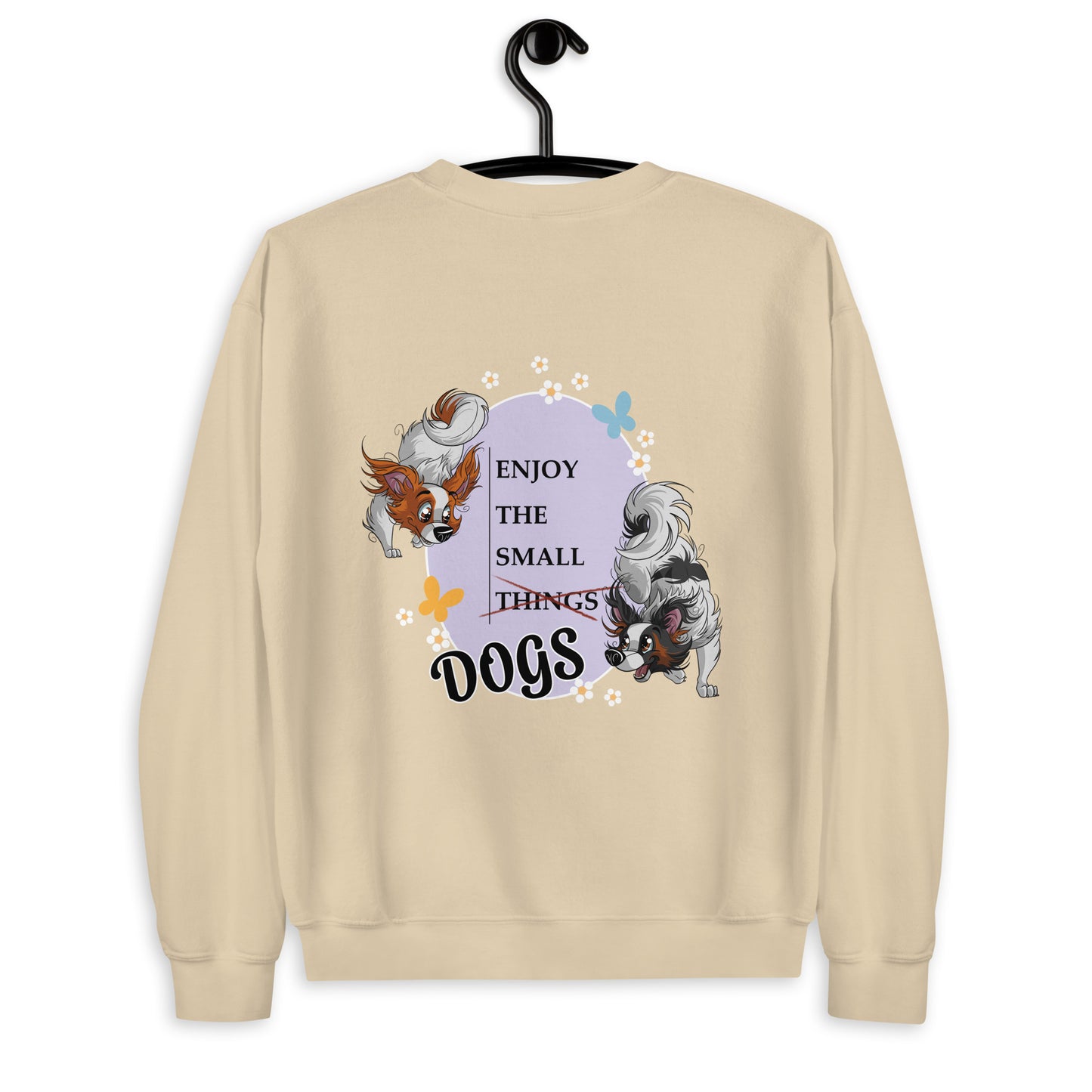 Unisex sweater "Small Things Papillons" 