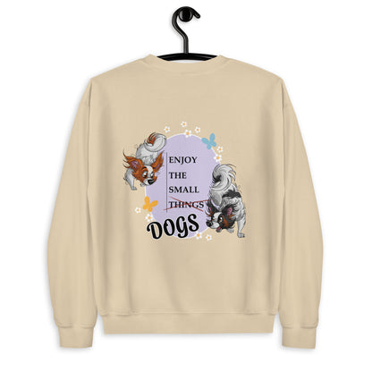 Unisex sweater "Small Things Papillons" 