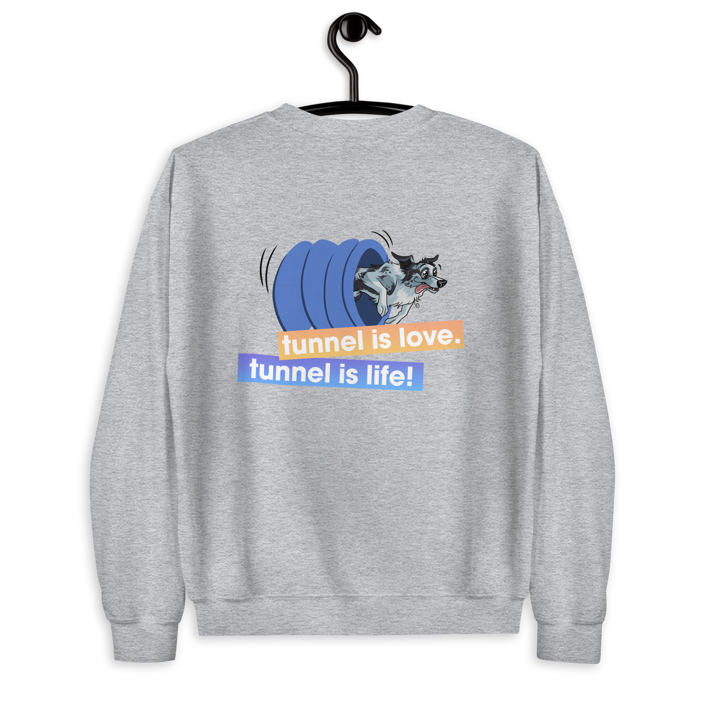 Unisex sweater "Tunnel is Love"