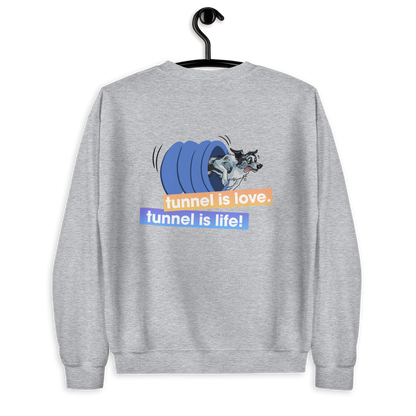 Unisex sweater "Tunnel is Love"