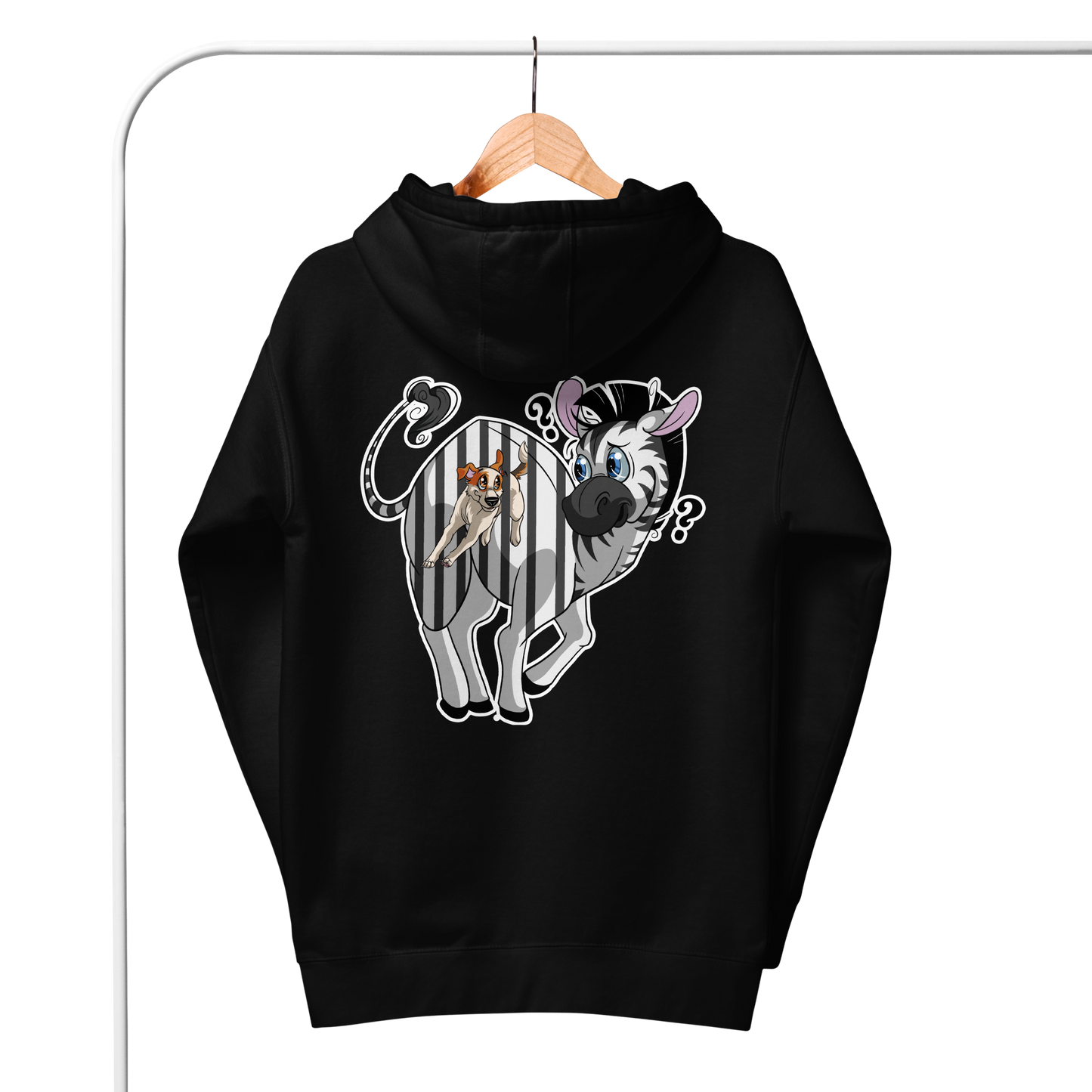 Unisex hoodie "Zebra"