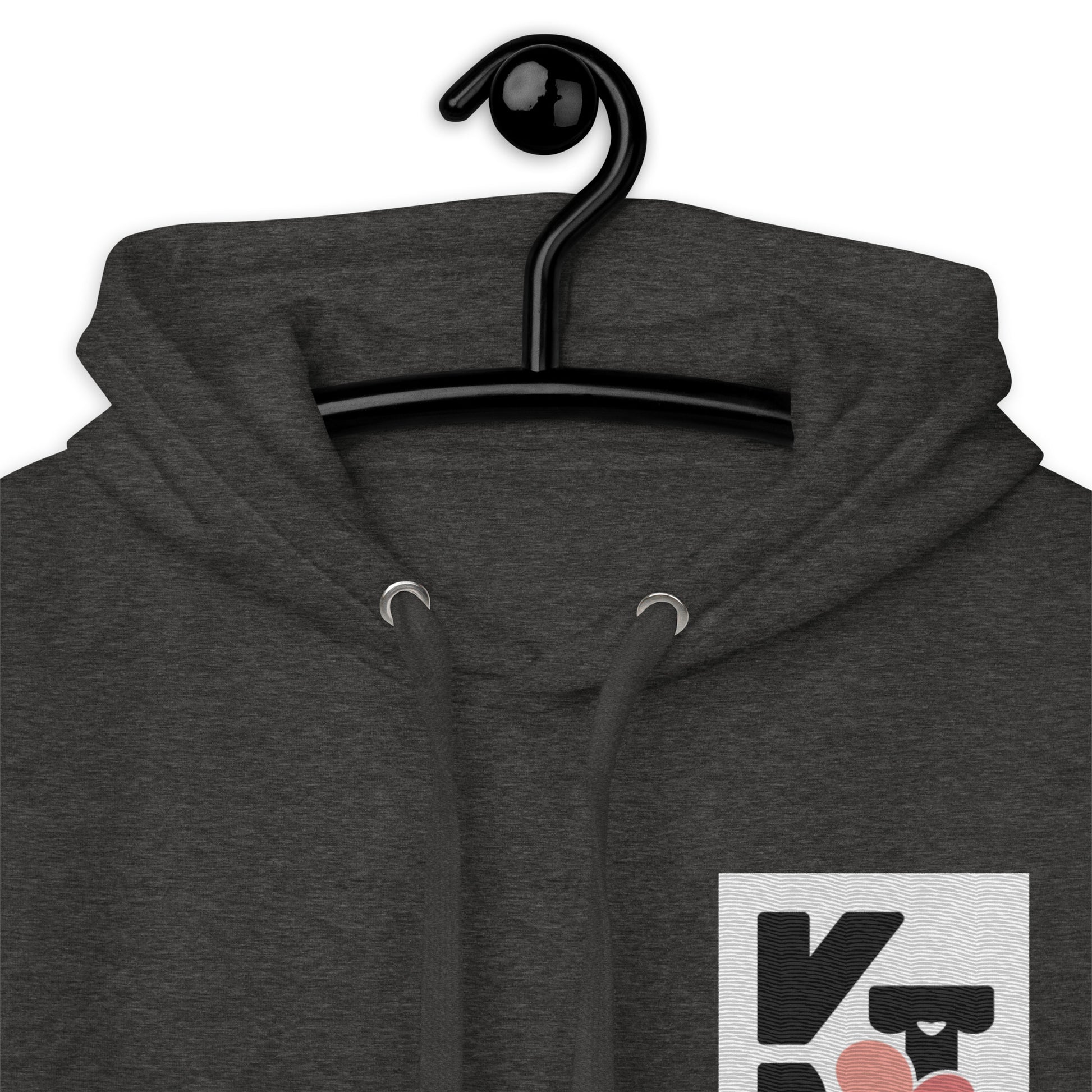 Unisex-Kapuzenpullover "Runnings Pink" von Klexgetier
Moderner, grau melierter Hoodie mit dem markanten Klexgetier-Logo auf der Vorderseite.