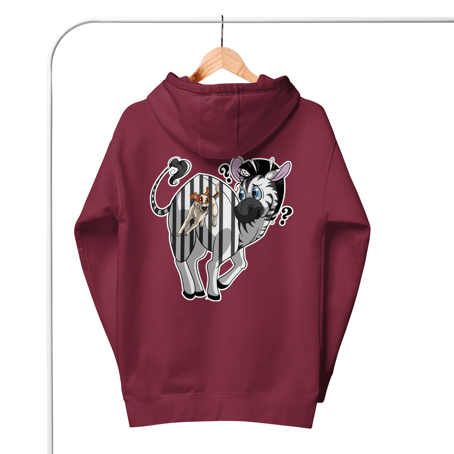 Unisex hoodie "Zebra"