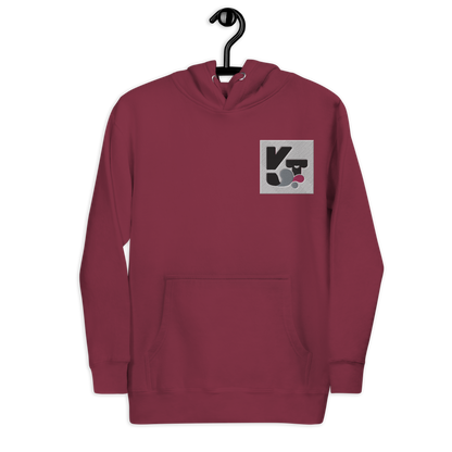 Unisex Kapuzenpullover "Tunnel Border Collie" von Klexgetier - sportliche Marke für Hundeliebhaber und Agility-Sportler