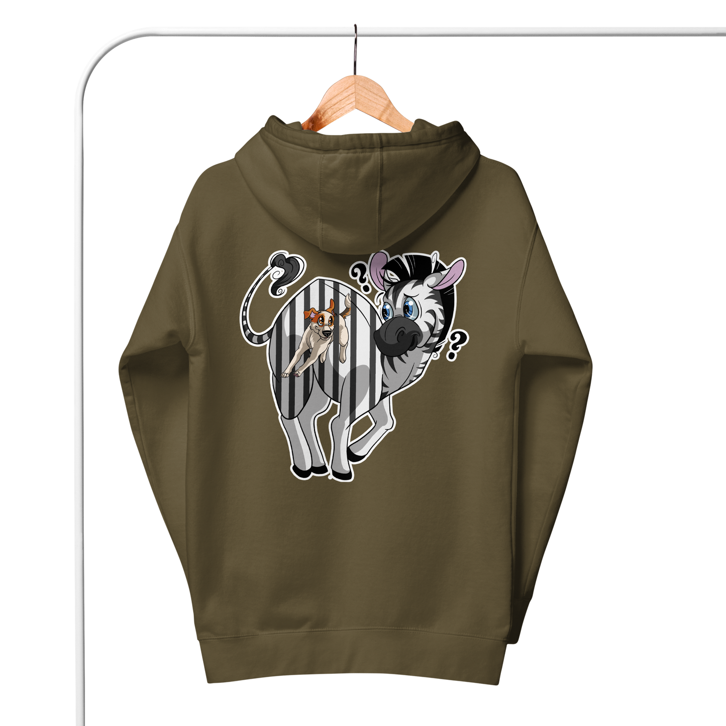 Unisex hoodie "Zebra"