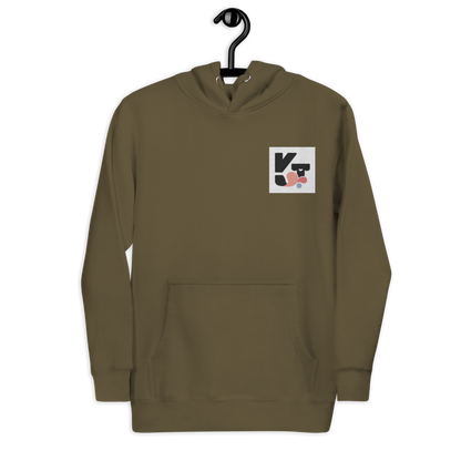 Unisex-Kapuzenpullover "Hütehund" von Klexgetier mit grafischem Logo-Design