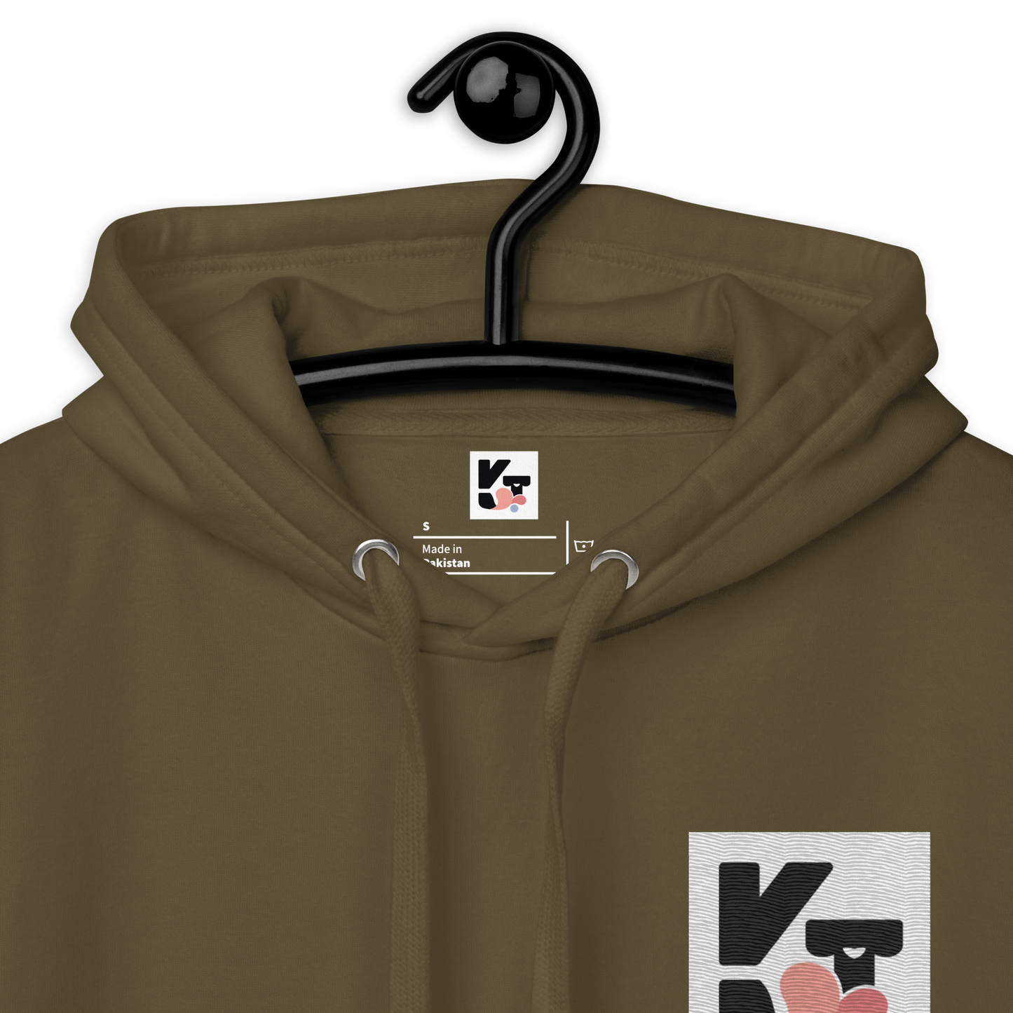 Unisex-Kapuzenpullover "Hütehund" von Klexgetier