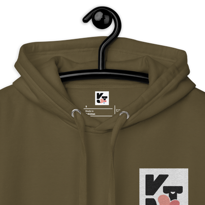 Unisex-Kapuzenpullover "Hütehund" von Klexgetier