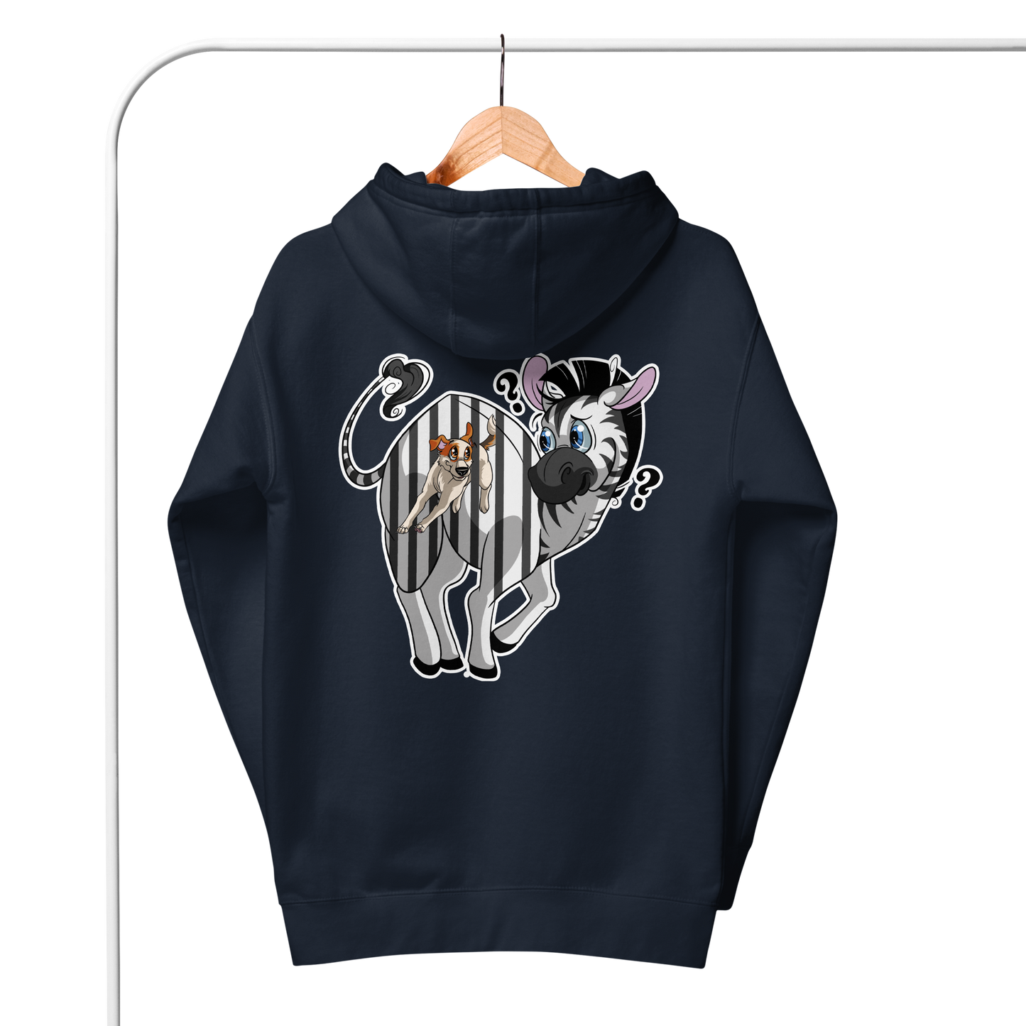 Unisex hoodie "Zebra"