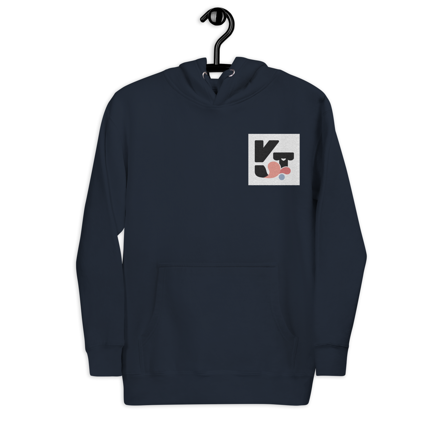 Unisex-Kapuzenpullover mit abstrakter Grafik von "Klexgetier"