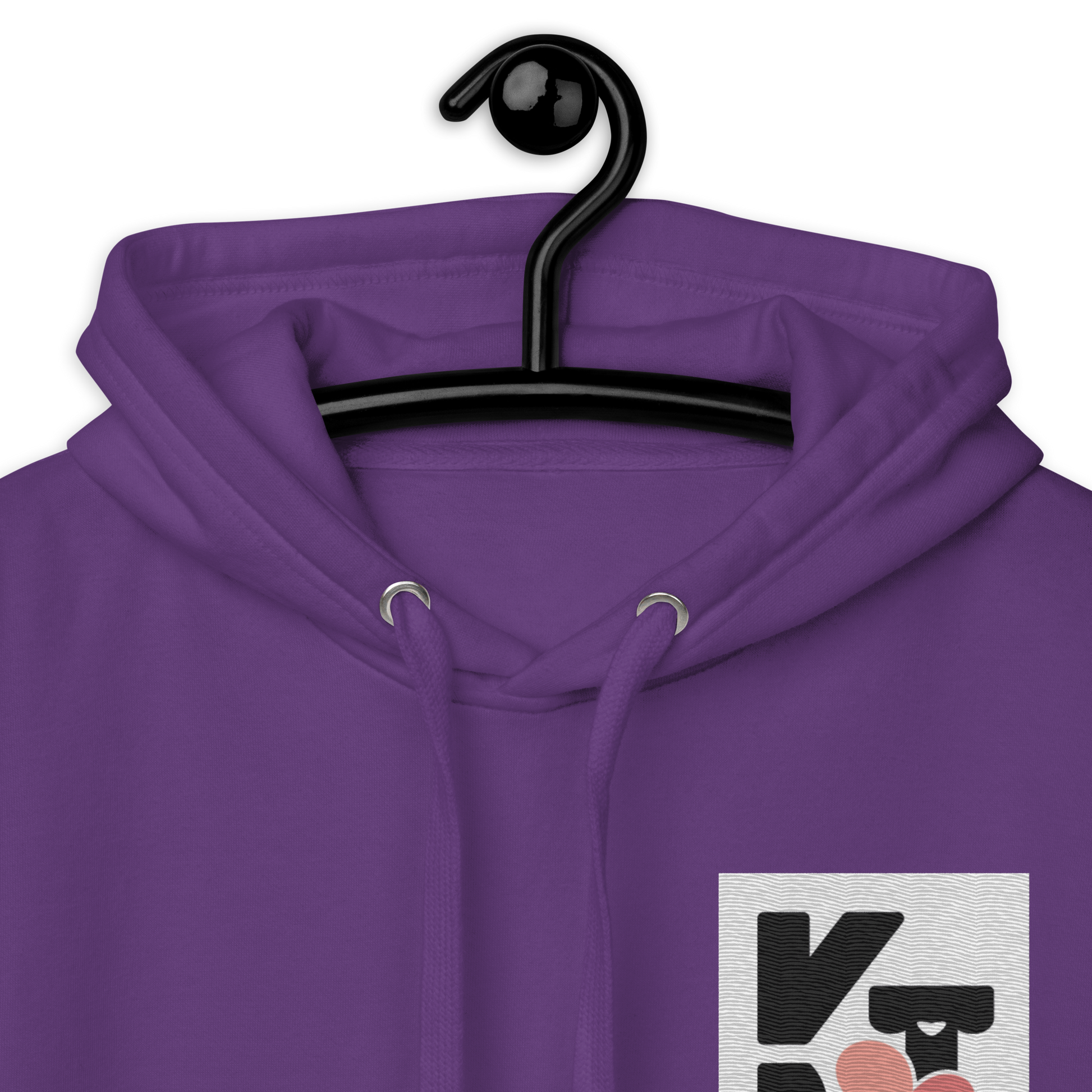 Unisex-Kapuzenpullover "Small Things Shelties" - Lila Sportlerbekleidung von Klexgetier mit Hundemotiv