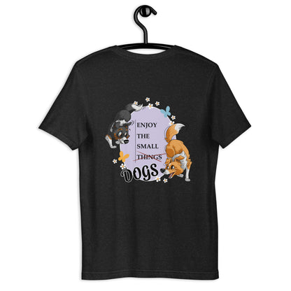 Unisex-T-Shirt "Small Things Shelties"