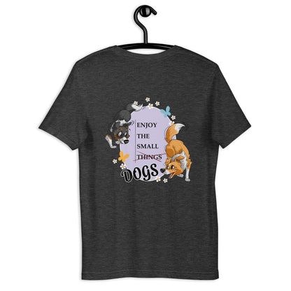 Unisex T-Shirt "Small Things Shelties"