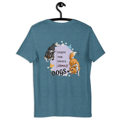 Unisex-T-Shirt "Small Things Shelties"