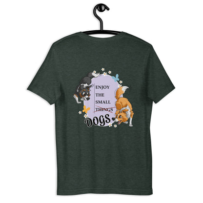 Unisex T-Shirt "Small Things Shelties"