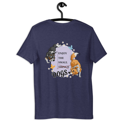 Unisex-T-Shirt "Small Things Shelties"