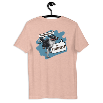 Unisex T-Shirt "Tunnel Border Collie"