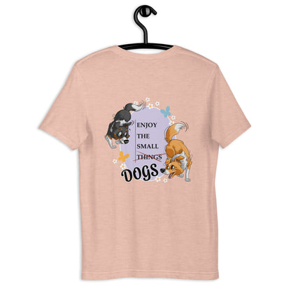 Unisex-T-Shirt "Small Things Shelties"