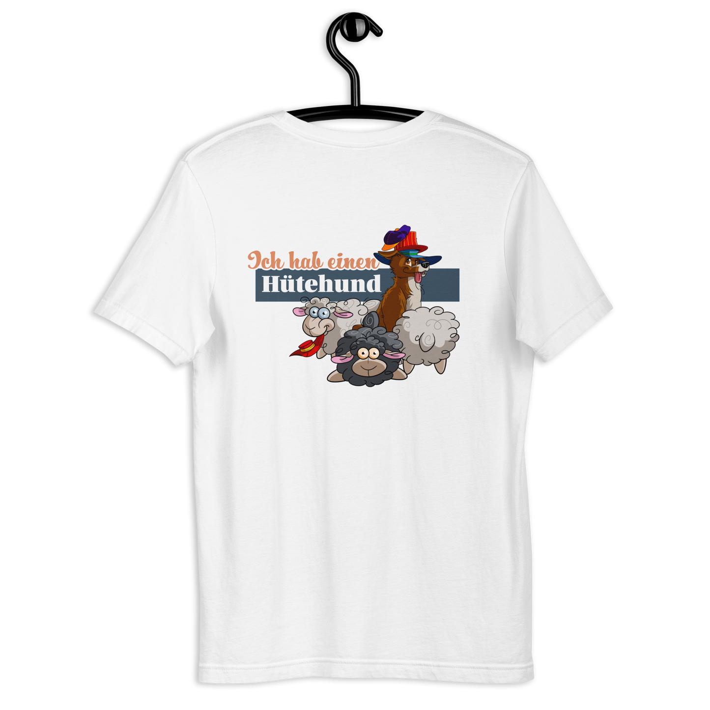 Unisex-T-Shirt "Hütehund"