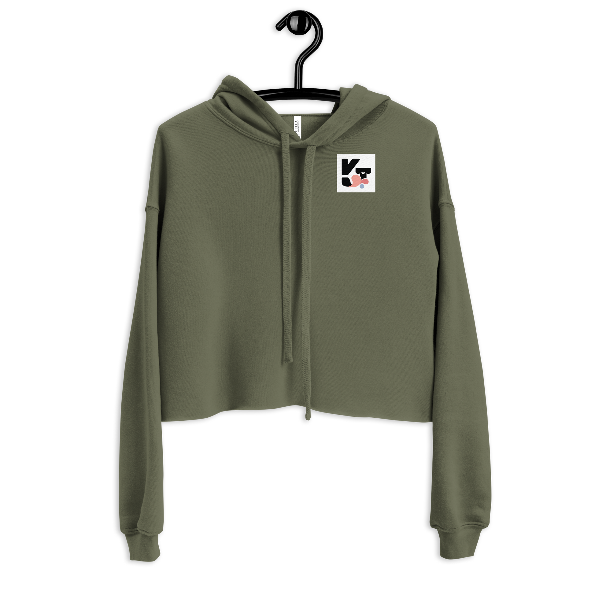 Crop-Hoodie "Wocker" - stilvolle und bequeme Sportbekleidung für Hundeliebhaber und Agility-Fans vom Webshop Klexgetier.