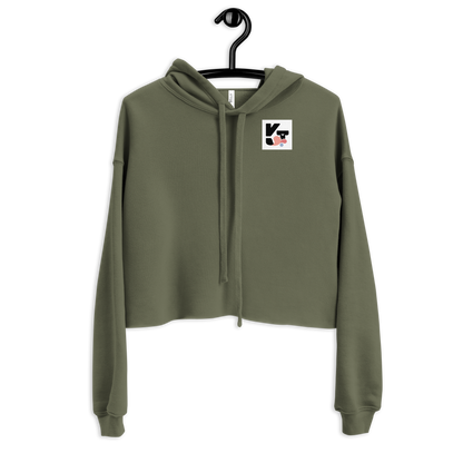 Crop-Hoodie "Wocker" - stilvolle und bequeme Sportbekleidung für Hundeliebhaber und Agility-Fans vom Webshop Klexgetier.