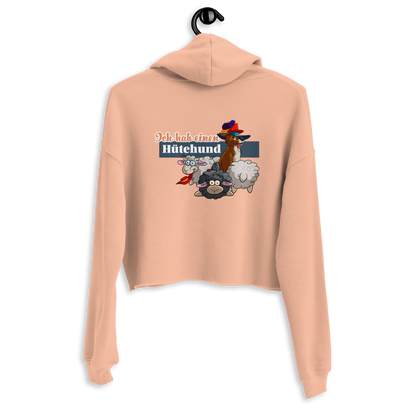 Altmodischer Hütehund-Crop-Hoodie: Sportliche und stilvolle Kleidung für Hundebesitzer und Agility-Fans aus dem Webshop Klexgetier.